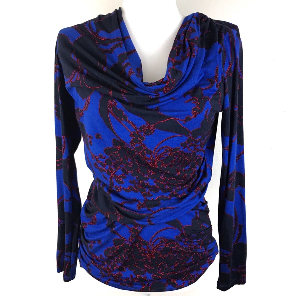 Adrianna Papell Long Sleeve Blouse